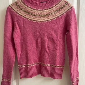 J. Crew size XS 100% lambswool sweater